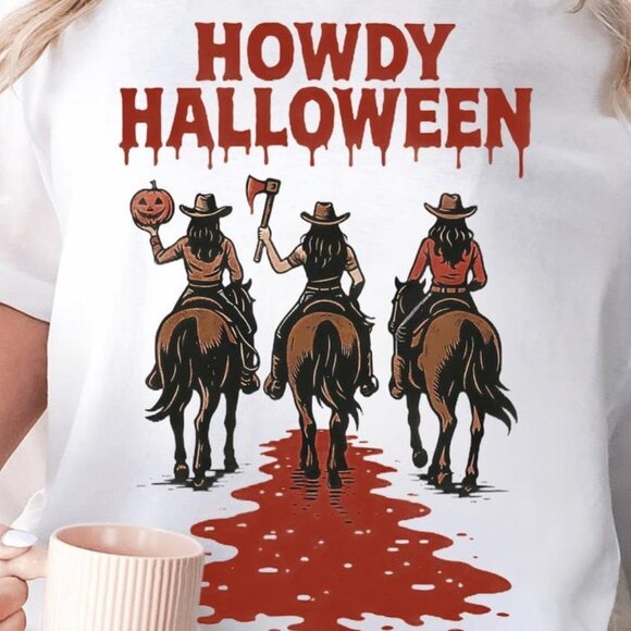 Vintage Halloween Shirt, Funny Halloween Tee - Picture 2 of 4